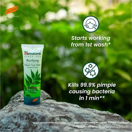 Himalaya Purifying Neem Face Wash 100 Ml